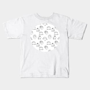 Doodle Faces Kids T-Shirt